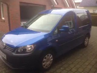 Angekaufter VW Caddy 2013 in blau