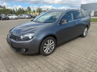 VW Golf 6 Variant 2012, Kombi in dunkelgrau