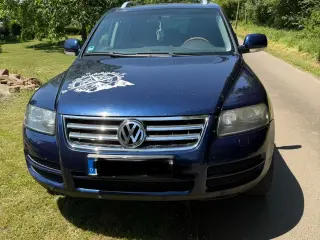 Angekaufter VW Touareg 2008 in dunkelblau