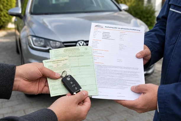Fahrzeugpapiere bei der Übergabe